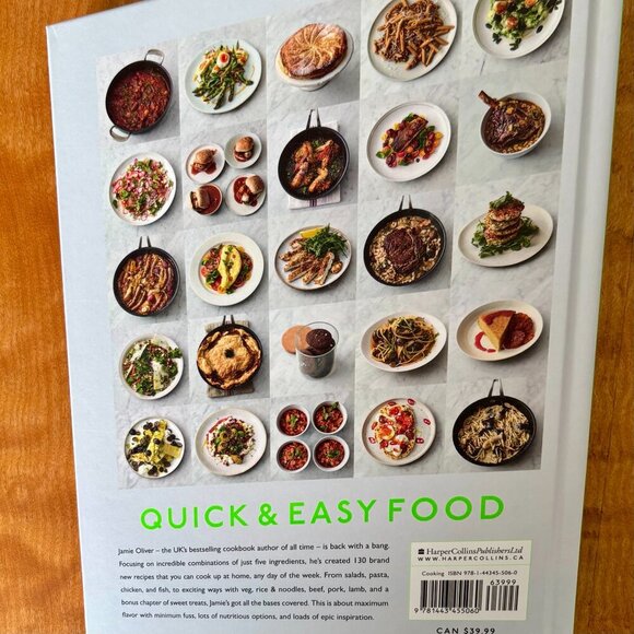 *NWOT*  Jamie Oliver 5 Ingredients Quick and Easy Food - Hardcover - Picture 5 of 5
